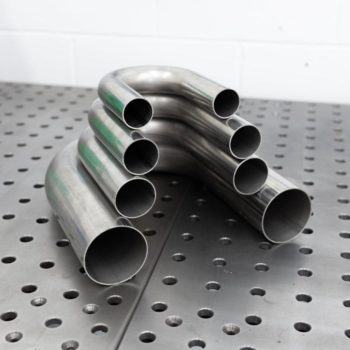 411 Works Stainless Steel Mandrel Bends - 411-SS15225065 - Subimods.com