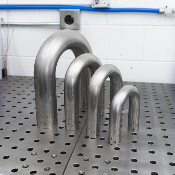 411 Works Stainless Steel Mandrel Bends - 411-SS15225065 - Subimods.com