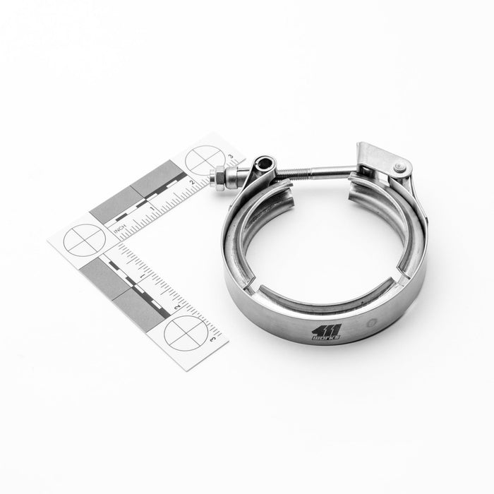 411 Works Stainless Steel V - Band Clamp - 411-VBCSS15 - Subimods.com