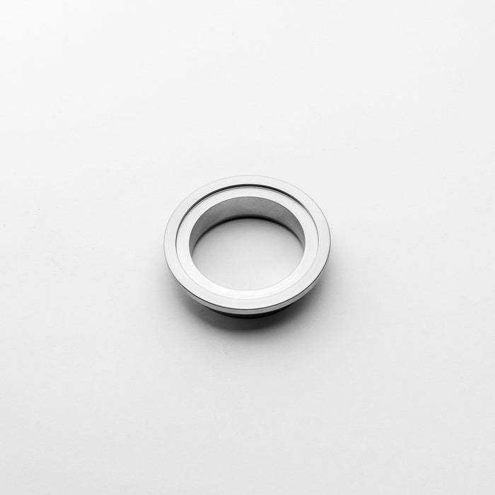 411 Works Stainless Steel V - Band Ferrule Female - 411-VBFFSS15 - Subimods.com