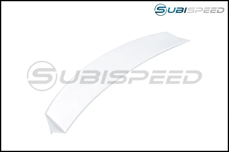 OLM Two Point Zero Duckbill Trunk Spoiler Ice Silver Metallic / Steel 2015-2021 WRX / STI