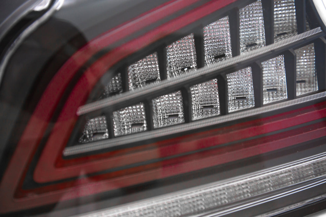 OLM Spec CR Tail Lights Clear Lens, Black Base 2015-2021 WRX / STI