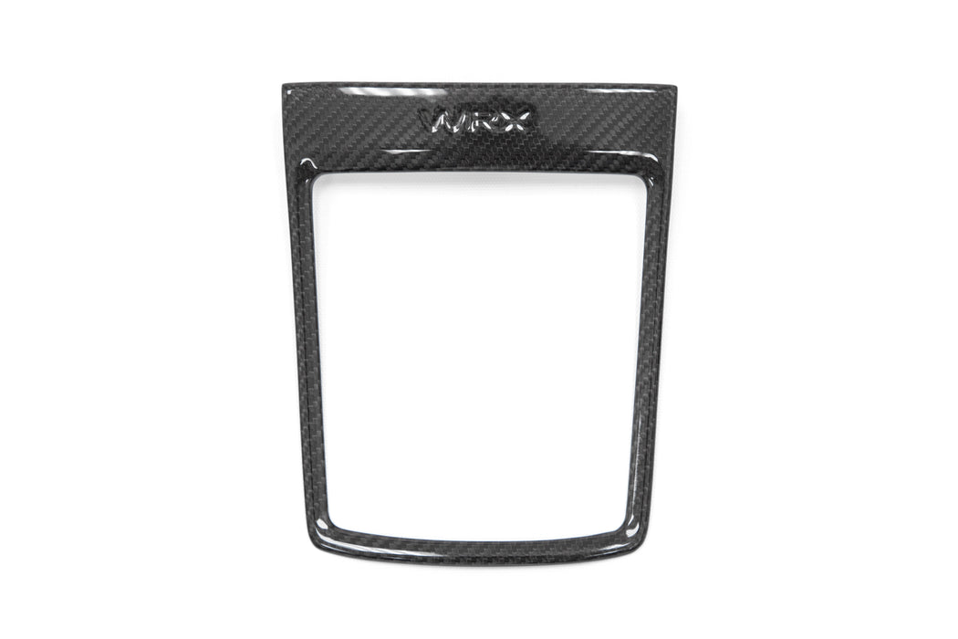 OLM LE Dry Carbon Fiber Shifter Trim Cover 2015-2021 WRX w/ Manual Transmission