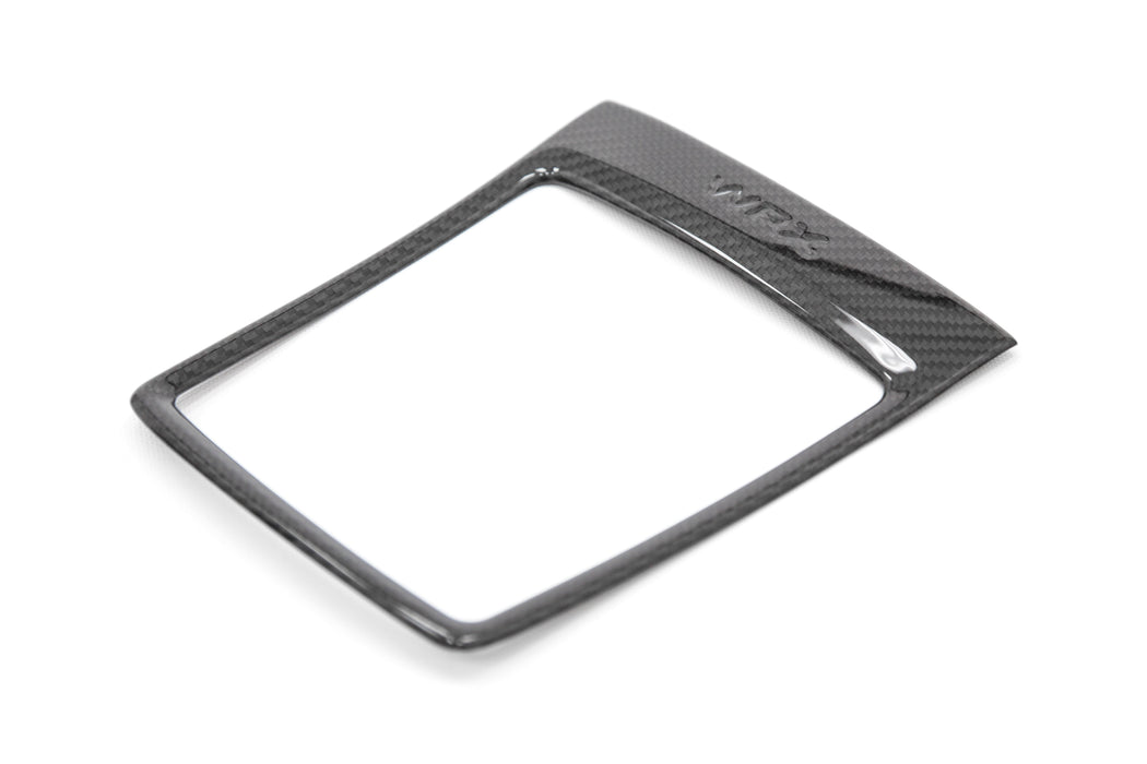 OLM LE Dry Carbon Fiber Shifter Trim Cover 2015-2021 WRX w/ Manual Transmission