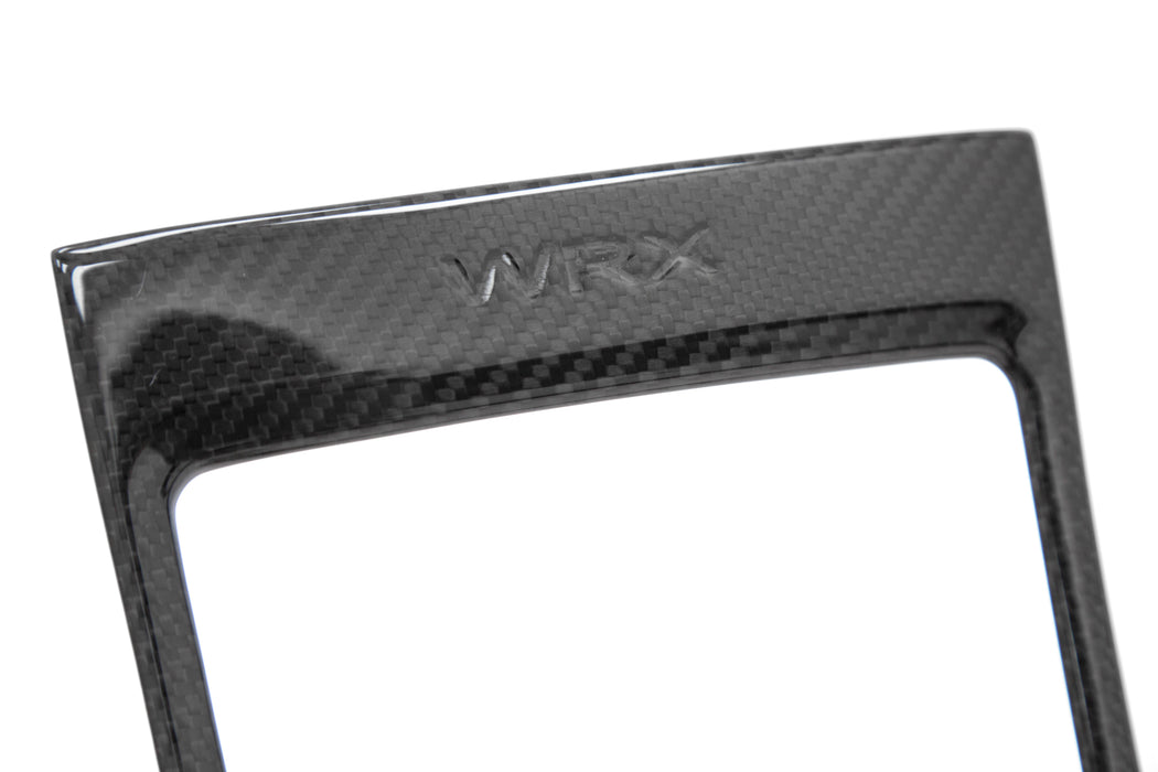 OLM LE Dry Carbon Fiber Shifter Trim Cover 2015-2021 WRX w/ Manual Transmission