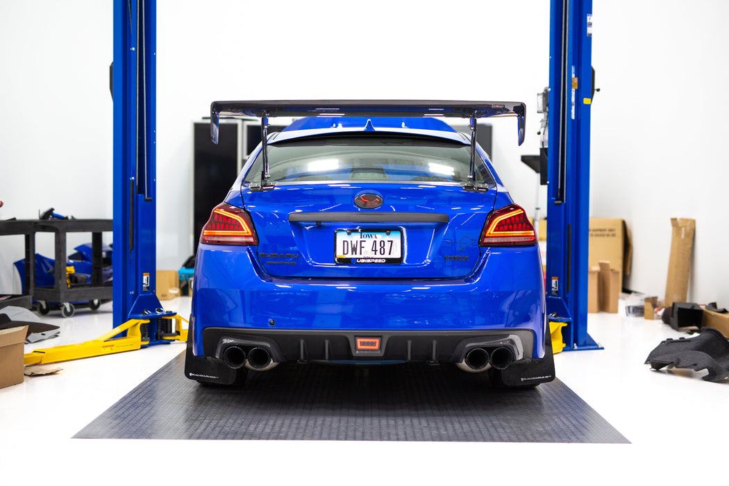 OLM Spec CR Tail Lights Red Lens, Black Base 2015-2021 WRX / STI