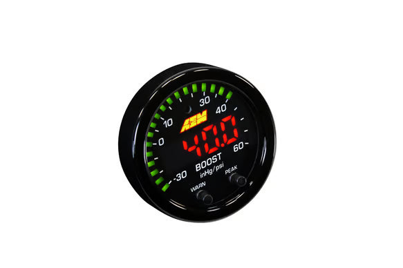 AEM X-Series 60 PSI Boost Gauge 52mm