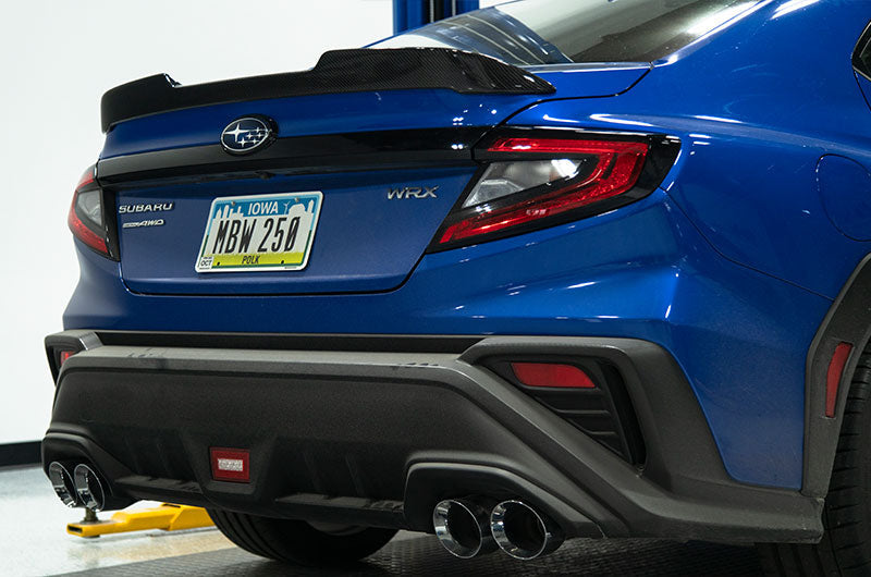 OLM Carbon Fiber Low Profile Trunk Spoiler 2022-2026 WRX