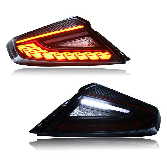 OLM Phantom-Spec LED Taillights Clear Lens, Red Optic 2022-2025 WRX