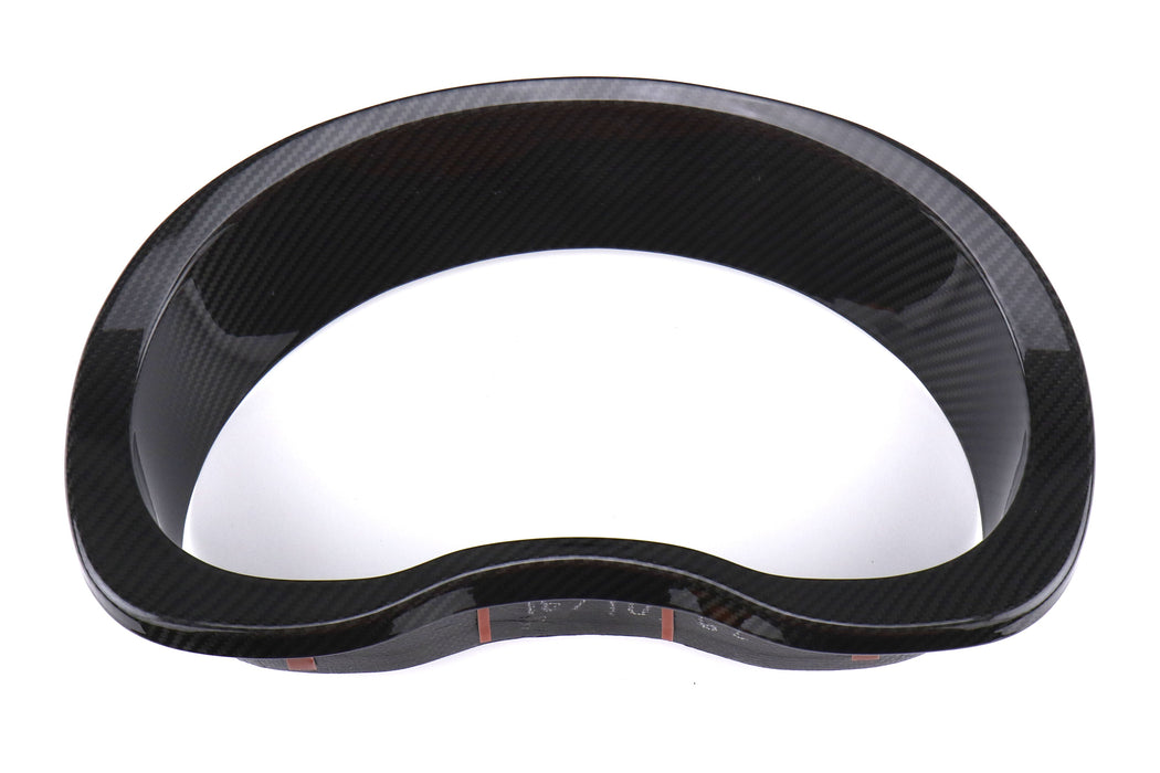 OLM LE Dry Carbon Fiber Speedometer Cluster Trim Cover 15-21 WRX / STI / 13-17 Crosstrek / 14-18 Forester