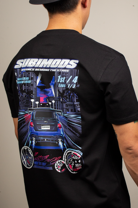 Subimods Official "NFS VIBES" Short Sleeve Shirt Black