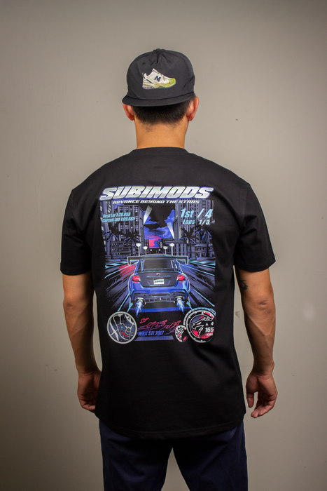 Subimods Official "NFS VIBES" Short Sleeve Shirt Black