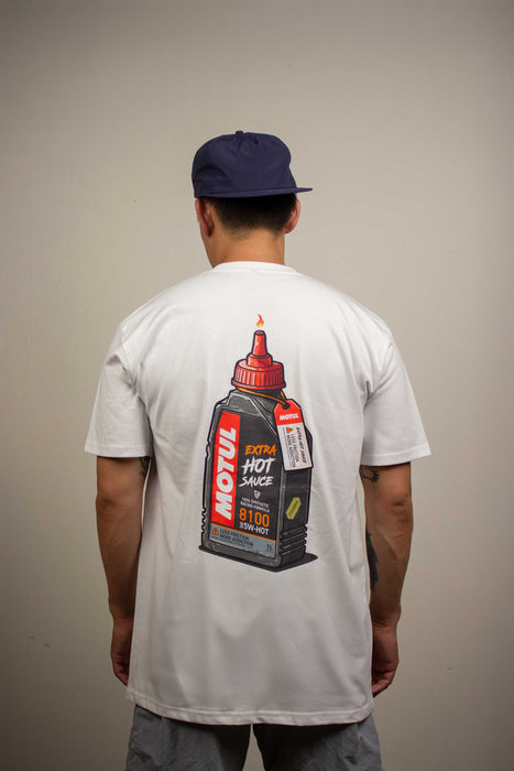 Motul "Hot Sauce" Short Sleeve Shirt White