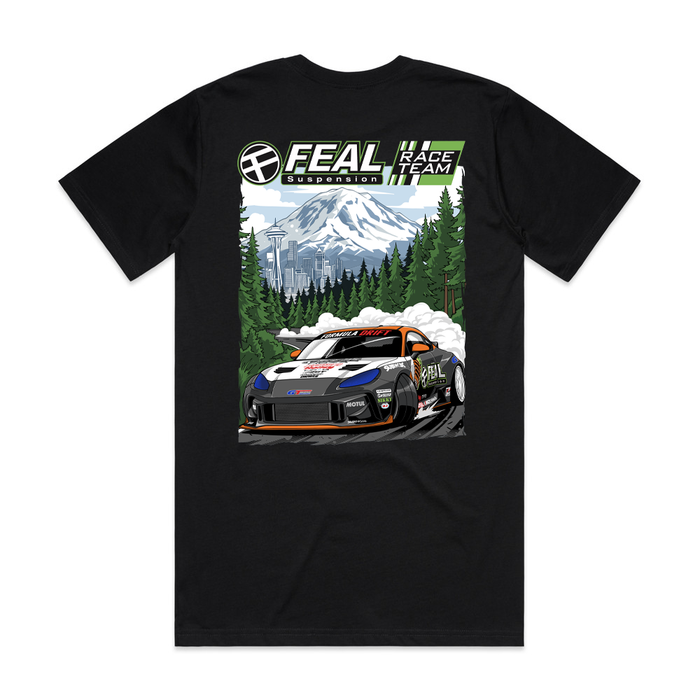 FEAL Suspension Race Team Official "Throwdown" Short Sleeve Shirt Black (All Sizes)