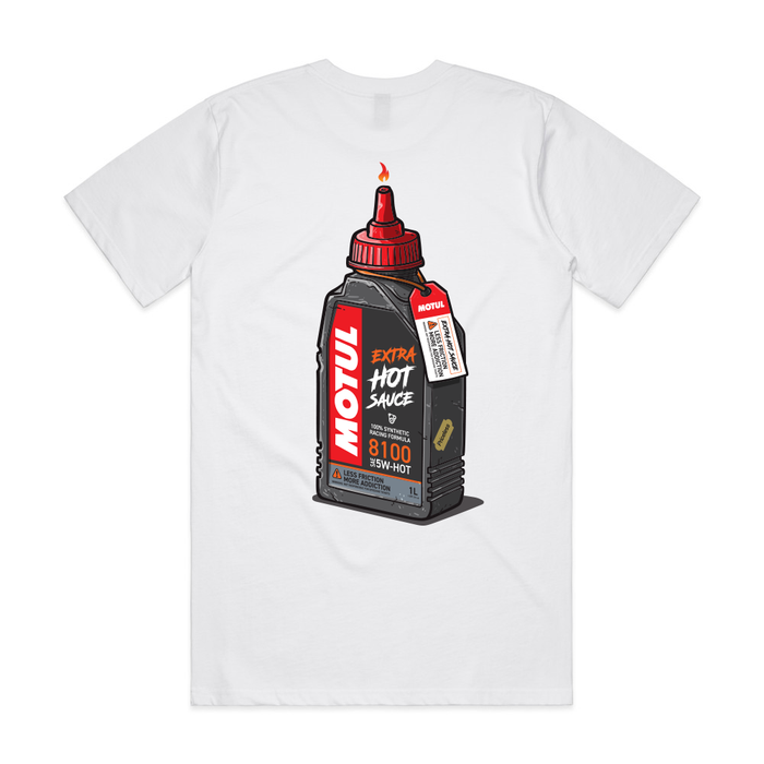 Motul "Hot Sauce" Short Sleeve Shirt White