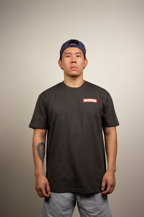 Motul "Choose Wisely" Short Sleeve Shirt Gray Coal