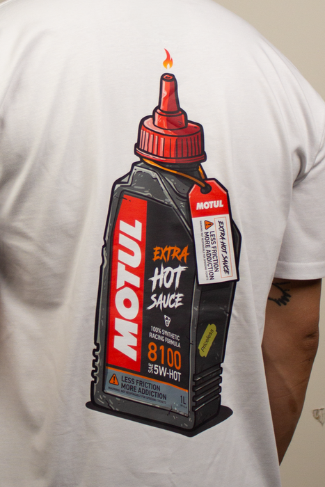 Motul "Hot Sauce" Short Sleeve Shirt White
