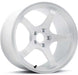 Advan GT Beyond Racing White 18x9.5 5x100 45mm Offset