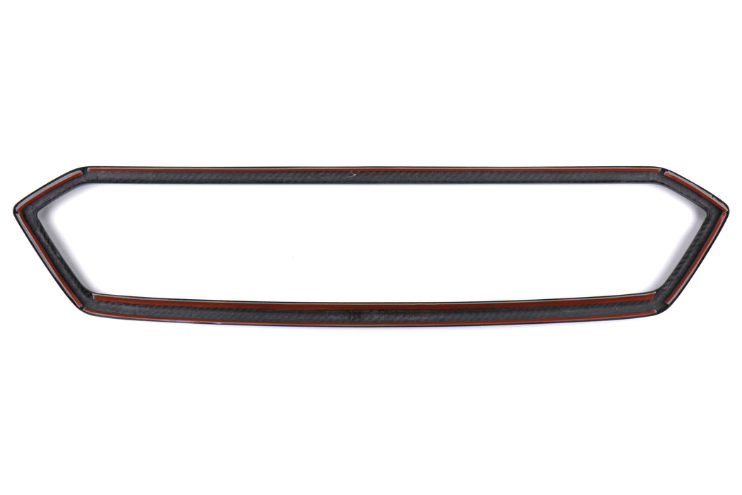 OLM LE Dry Carbon Fiber Grille Garnish Outer 2018-2021 WRX / STI