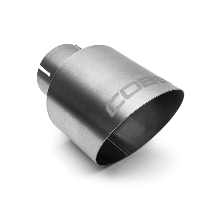 COBB Brushed Titanium Exhaust Tip Kit 2015-2024 Volkswagen Golf GTI