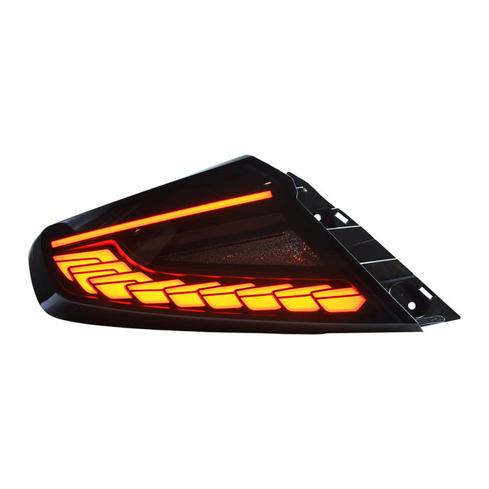 OLM Phantom-Spec LED Taillights Smoke Lens, White Optic 2022-2025 WRX