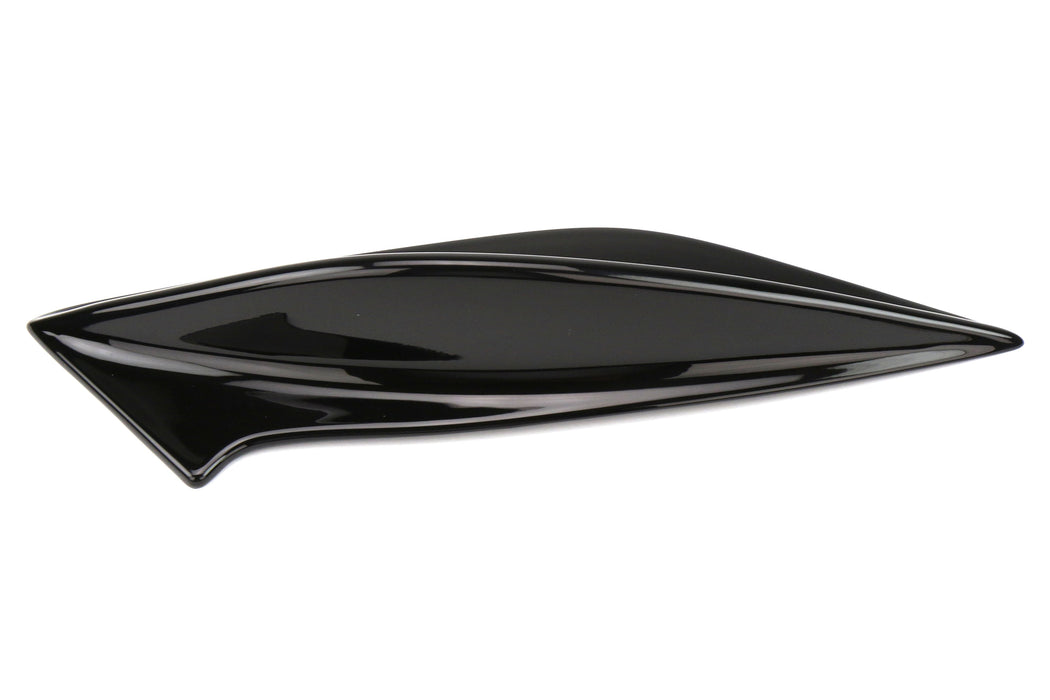 OLM STI Spoiler Side Fins Crystal Black Silica / Raven 2015-2021 WRX / STI