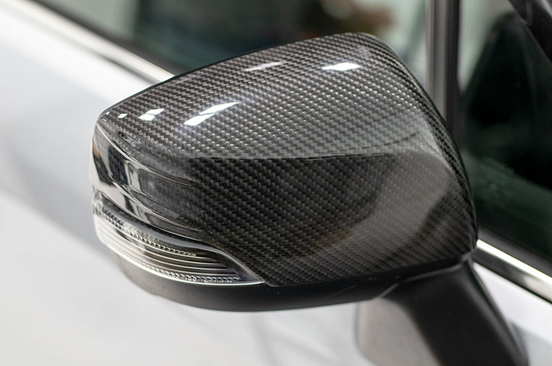 OLM Carbon Fiber Mirror Covers 2014-2018 Forester / 2013-2014 Crosstrek