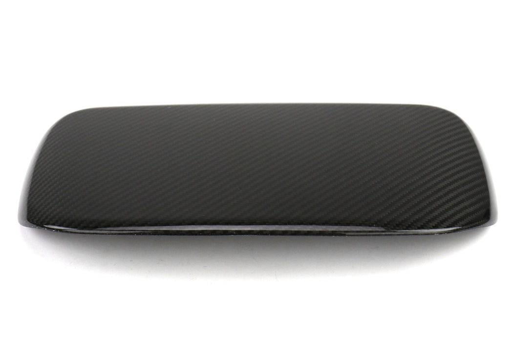 OLM Dry Carbon Fiber Console Hood Cover 14-18 Forester / 13-17 Crosstrek / 15-17 WRX / STI