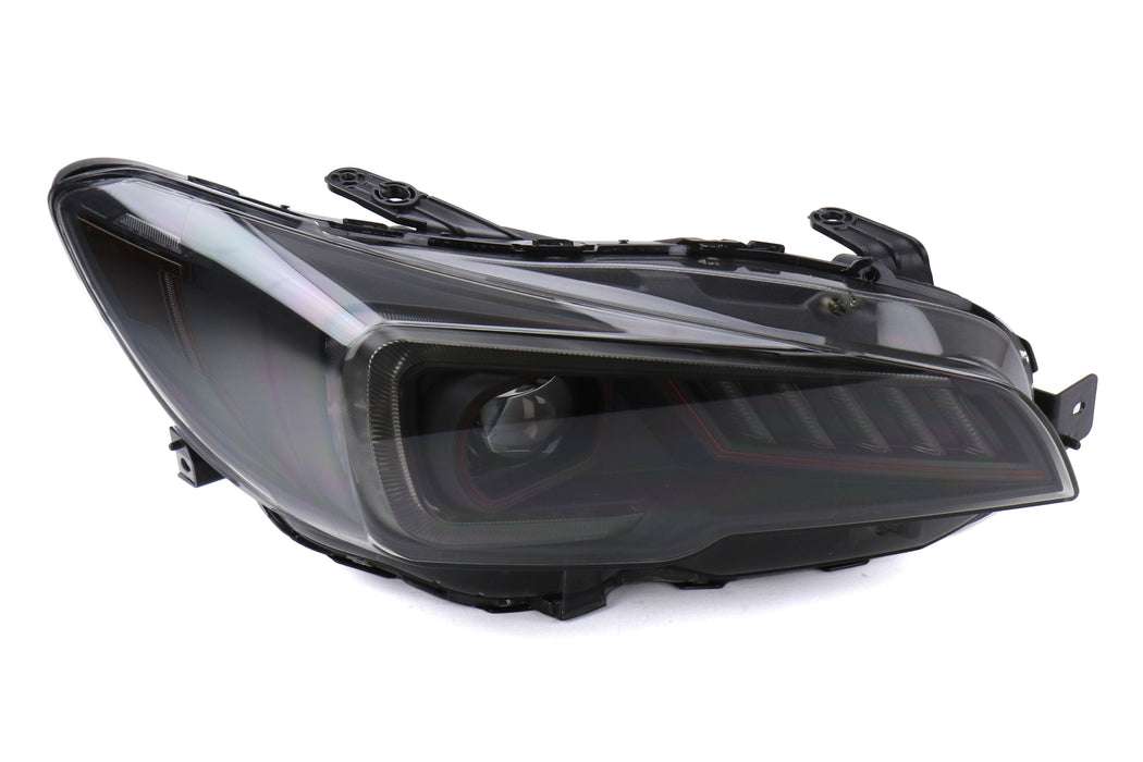 OLM Sokudo LED Headlights w/ DRL & Sequential Turns 2015-2021 WRX / STI