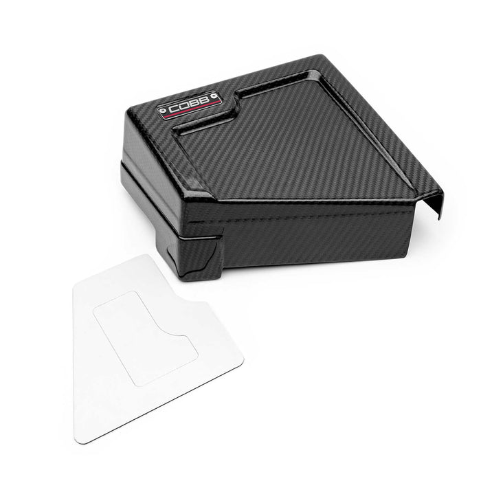 COBB Redline Gloss Carbon Fiber Fuse Box Cover Driver Side 2022-2025 WRX