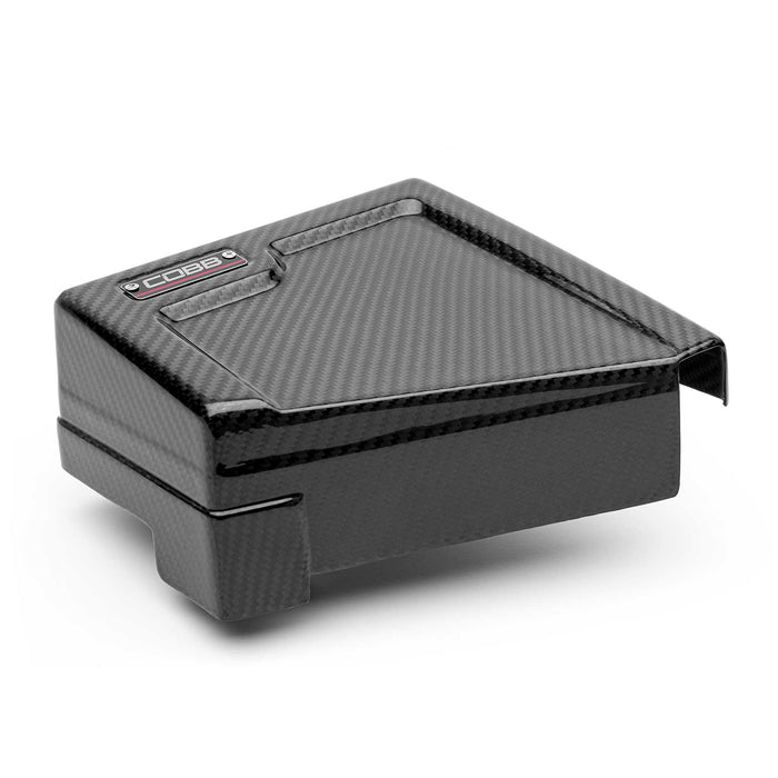 COBB Redline Gloss Carbon Fiber Fuse Box Cover Driver Side 2022-2025 WRX