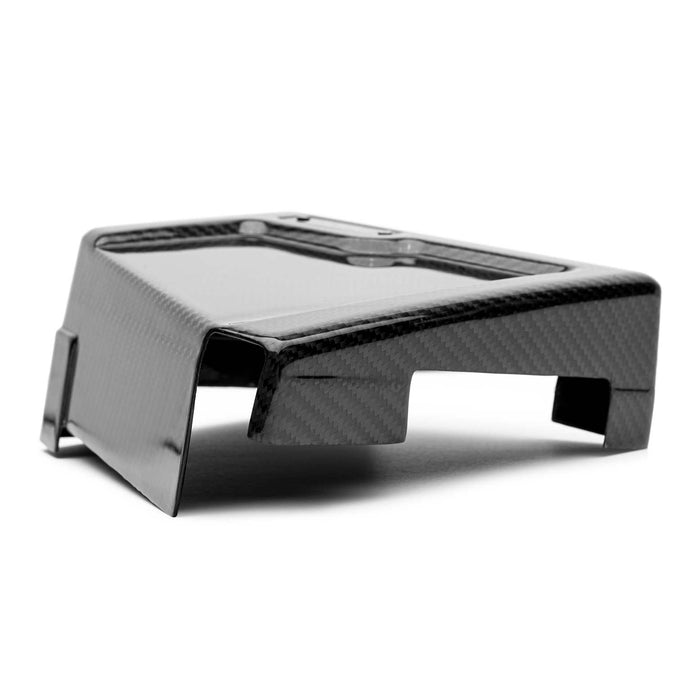 COBB Redline Gloss Carbon Fiber Fuse Box Cover Kit 2022-2025 WRX