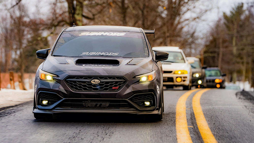 Subaru at a Subimods event
