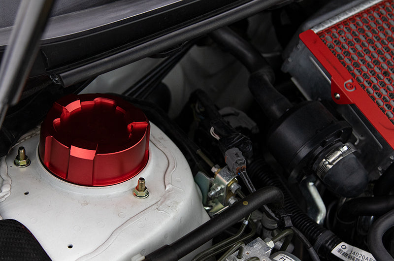 OLM Upper Suspension Mount Cover Blue 2015-2021 WRX / STI