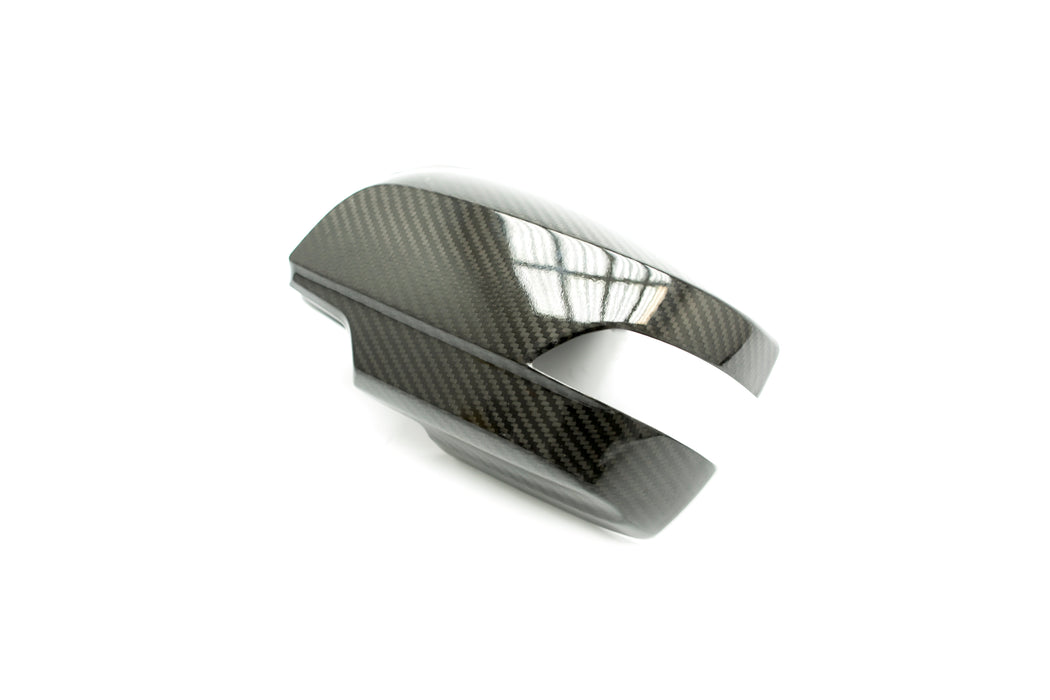 OLM LE Dry Carbon Fiber Full Mirror Covers w/ Turn Signal Hole 2015-2021 WRX / STI