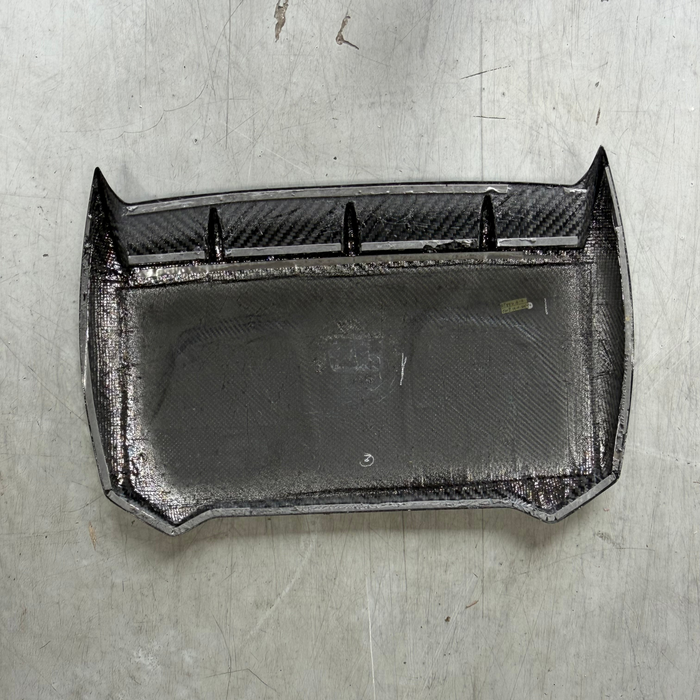 (Scratch and Dent) Axis Parts Dry Carbon Hood Scoop Cover Type B 2022-2026 WRX