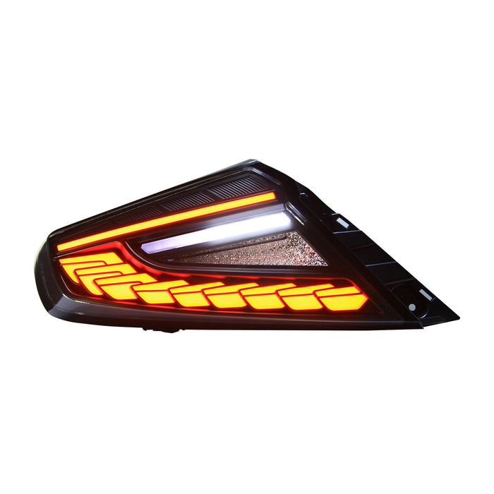 OLM Phantom-Spec LED Taillights Clear Lens, White Optic 2022-2025 WRX