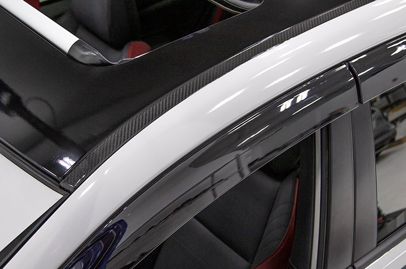 OLM LE Dry Carbon Rain Channel Guard Trim 2015-2021 WRX / STI