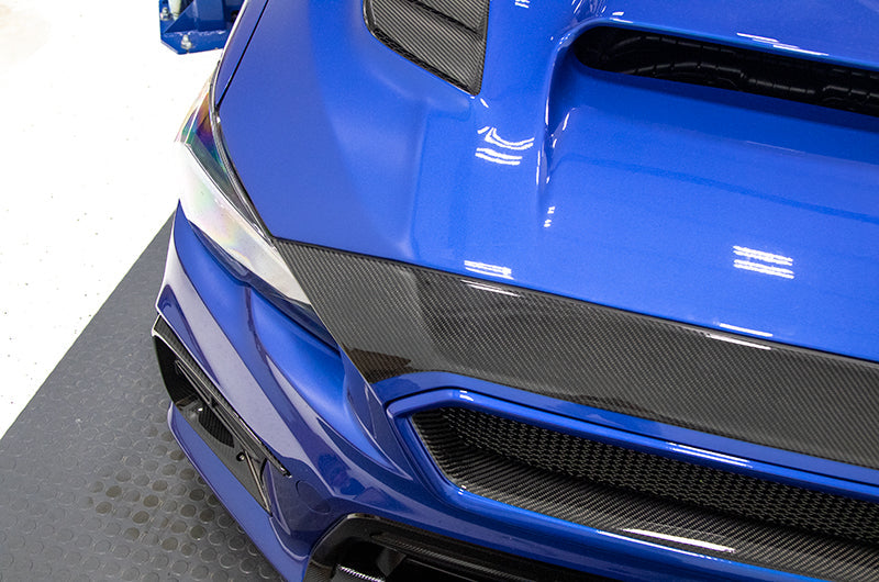 OLM Carbon Fiber Upper Front Bumper Cover 2015-2021 WRX / STI