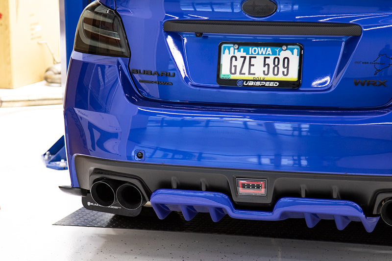 OLM A1 Style Paint Matched Rear Diffuser Pure Red 2015-2021 WRX / STI