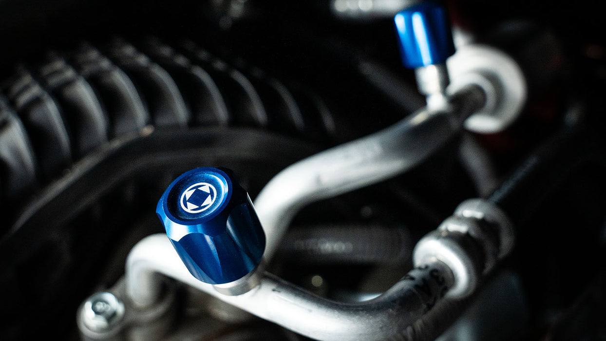 Verus Engineering A/C Line Cap Kit 2015-2021 WRX / 2015-2021 STI