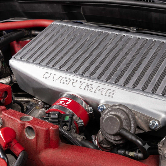 Overtake Top Mount Intercooler Kit Silver 2002-2007 WRX / 2004-2021 STI / 2004-2008 Forester XT