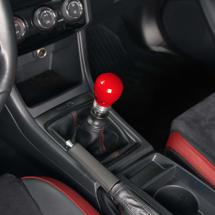 Overtake ModKnob Weighted Light Bulb Shift Knob Illusion Scarlet 02-26 WRX / 04-21 STI / 13-26 BRZ /FRS / 86