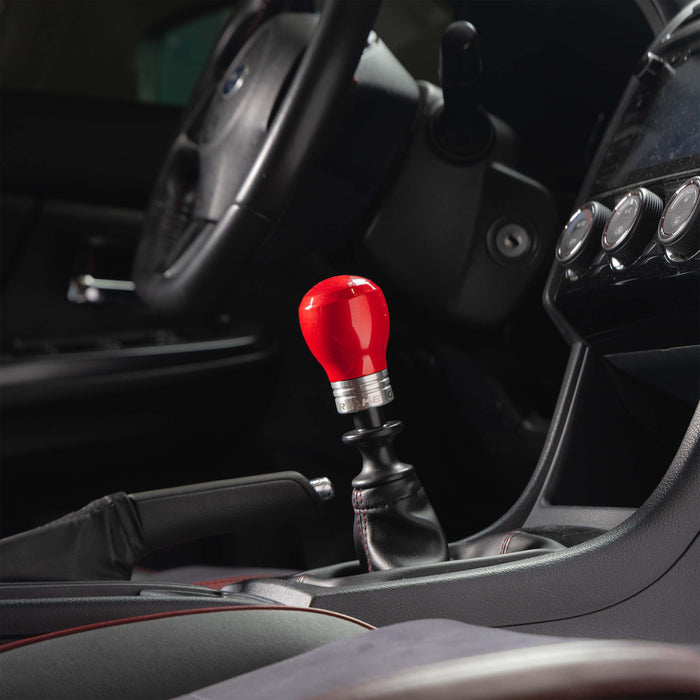 Overtake ModKnob Weighted Light Bulb Shift Knob Illusion Scarlet 02-26 WRX / 04-21 STI / 13-26 BRZ /FRS / 86