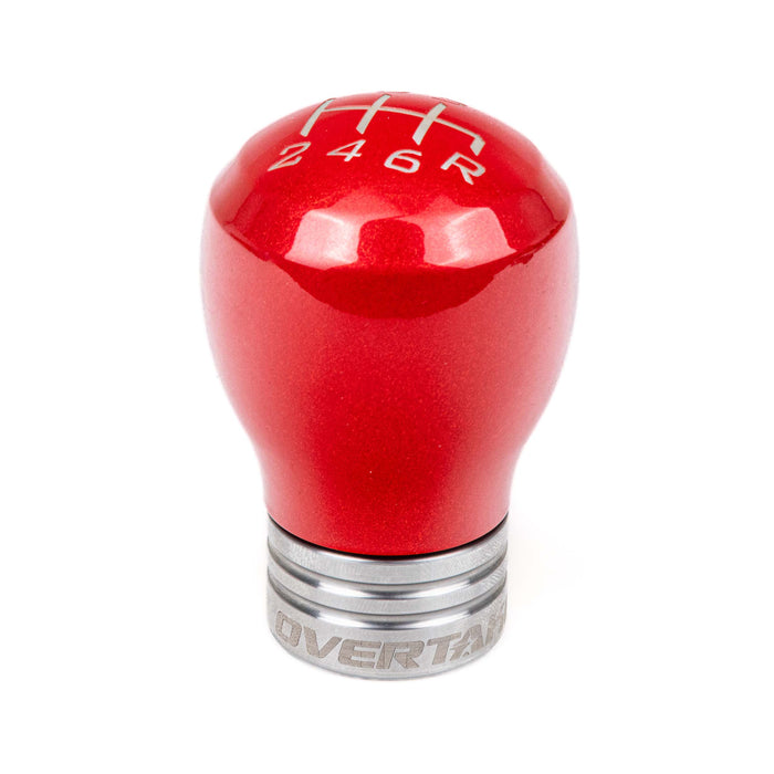 Overtake ModKnob Weighted Light Bulb Shift Knob Illusion Scarlet 15-26 WRX / 04-21 STI