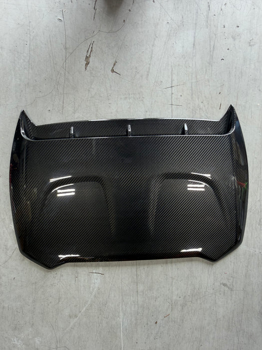 (Scratch and Dent) Axis Parts Dry Carbon Hood Scoop Cover Type B 2022-2026 WRX