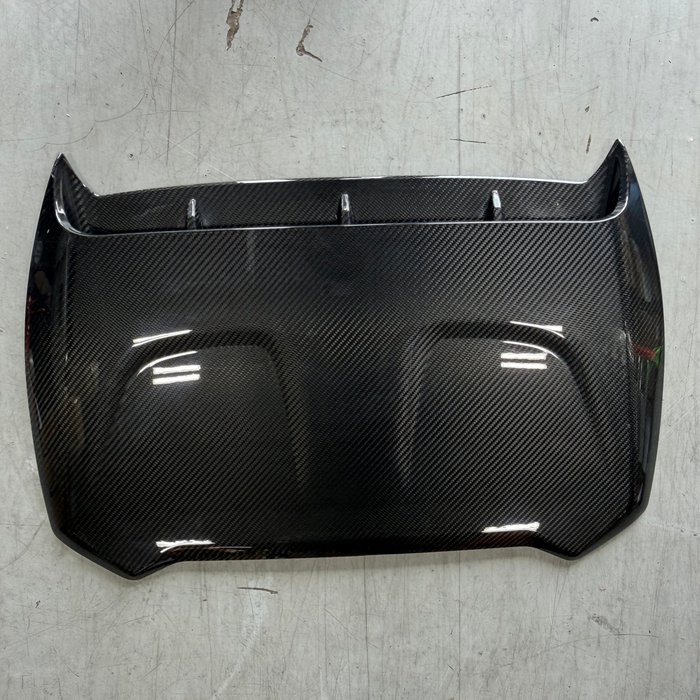 (Scratch and Dent) Axis Parts Dry Carbon Hood Scoop Cover Type B 2022-2026 WRX