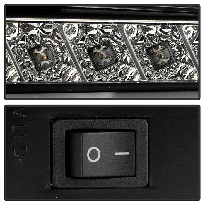 Spyder Taillights w/ Clear Lens, Black Base, White Bar & Sequential Turn Signal 2013-2021 BRZ / FRS / GT86