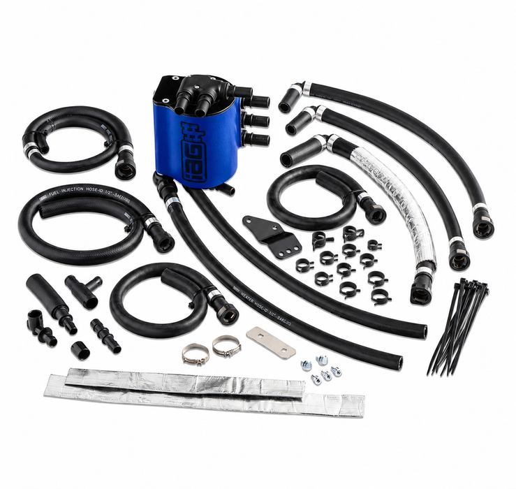 IAG Performance V3 Street Series Air / Oil Separator (AOS) World Rally Blue 2008-2014 WRX / 2008-2021 STI / 2009-2013 Forester XT / 2005-2009 Legacy GT / 2005-2009 Outback XT