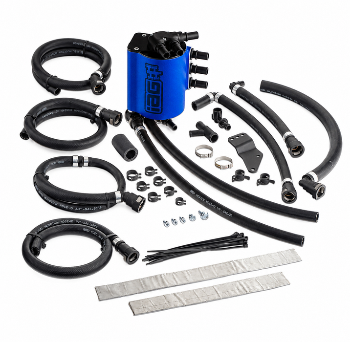 IAG V3 Street Series Air / Oil Separator (AOS) World Rally Blue 02-07 WRX / 04-07 STI / 04-08 Forester